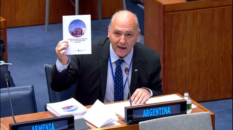 Guillermo Carmona sobre Malvinas