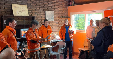 Fortalecen la respuesta ante emergencias en áreas protegidas con un ejercicio de búsqueda y rescate aeronáutico en Tunuyán