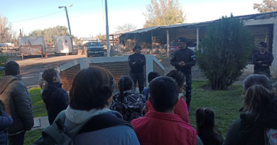 En el Día del Animal, alumnos recorrieron la Policía Montada del Sur mendocino