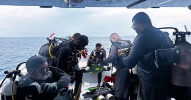 Hallan los cuerpos de cuatro buceadores italianos que se ahogaron mientras exploraban una cueva en Maldivas