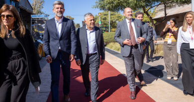 Alfredo Cornejo y Ulpiano Suarez encabezaron la apertura oficial de la Sitevinitech 2026 