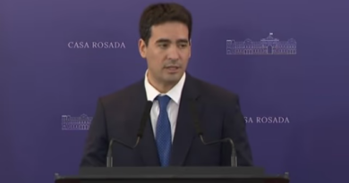 Adrián Ravier, en su primera presentación oficial: “Es un honor ser la voz del Presidente”