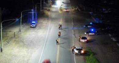 La Policía realizó controles preventivos con apoyo de drones en San Carlos La Policía realizó controles preventivos con apoyo de drones en San Carlos