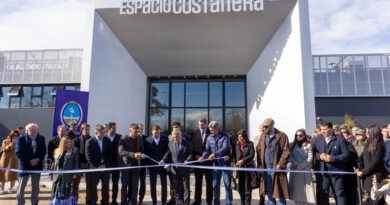 Ulpiano Suarez participó de la inauguración del nuevo «Espacio Costanera» en la Terminal de Ómnibus