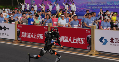 Un robot chino batió el récord mundial de los 100 metros en apenas 9,32 segundos Un robot chino batió el récord mundial de los 100 metros en apenas 9,32 segundos