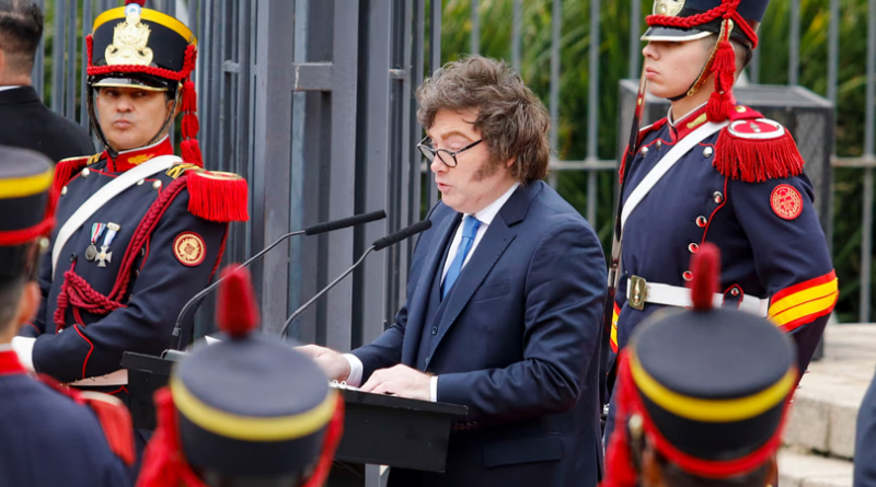 Milei homenajeó a San Martín: “Tenemos la libertad como mandato y seguir el camino de nuestro padre fundador“