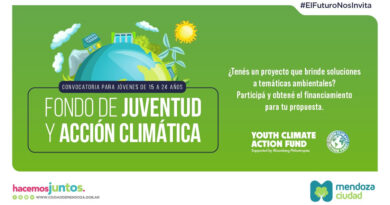 Se amplió el plazo para participar del Fondo de Juventud y Acción Climática de la Ciudad de Mendoza Se amplió el plazo para participar del Fondo de Juventud y Acción Climática de la Ciudad de Mendoza