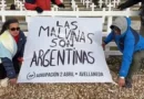 La bandera inspirada en la Selección llegó a las Islas Malvinas