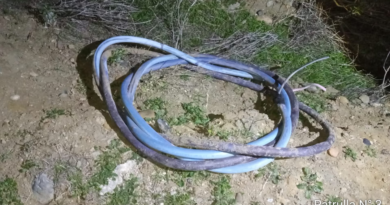 Chubut: robaron cables de cobre y se paralizó la actividad de tres pozos petroleros Chubut: robaron cables de cobre y se paralizó la actividad de tres pozos petroleros