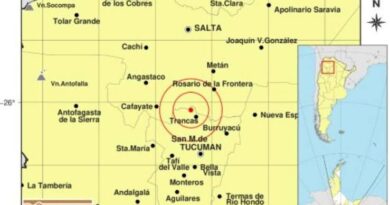 Un sismo de magnitud 5 sacudió Tucumán Un sismo de magnitud 5 sacudió Tucumán