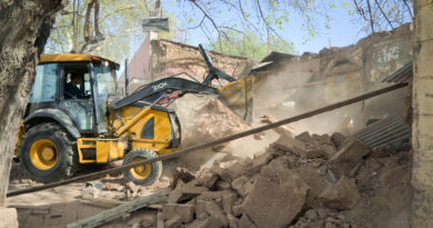 Gracias a Ojos en Alerta, comenzó la demolición de un inmueble que era usado como aguantadero