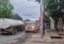 Sospechan que fue intencional el incendio del depósito de una ferretería en Las Heras Sospechan que fue intencional el incendio del depósito de una ferretería en Las Heras