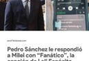 “Fanático”: Pedro Sánchez le respondió a Milei con un tema de Lali “Fanático”: Pedro Sánchez le respondió a Milei con un tema de Lali