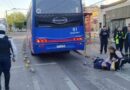 Una mujer herida luego de ser atropellada por un colectivo en Godoy Cruz Una mujer herida luego de ser atropellada por un colectivo en Godoy Cruz