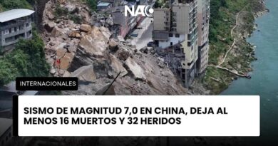 Sismo de magnitud 7,0 en China, deja al menos 16 muertos y 32 heridos Sismo de magnitud 7,0 en China, deja al menos 16 muertos y 32 heridos