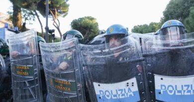 Arde Europa: miles de personas marcharon en España e Italia bajo fuertes operativos policiales Arde Europa: miles de personas marcharon en España e Italia bajo fuertes operativos policiales