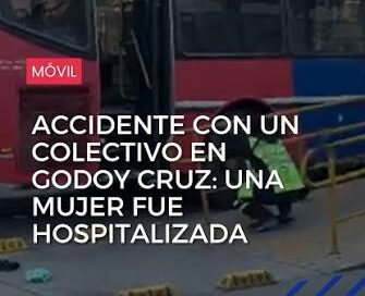 La mujer que fue atropellada por un micro en Godoy Cruz: «Quiero encontrar a mi ángel»