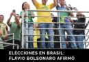 Elecciones en Brasil: Flávio Bolsonaro afirmó que el país “quiere un cambio”