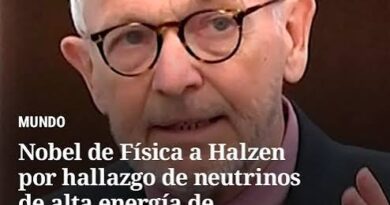 El Nobel de Física 2026 fue para el belga Francis Halzen por sus investigaciones sobre neutrinos