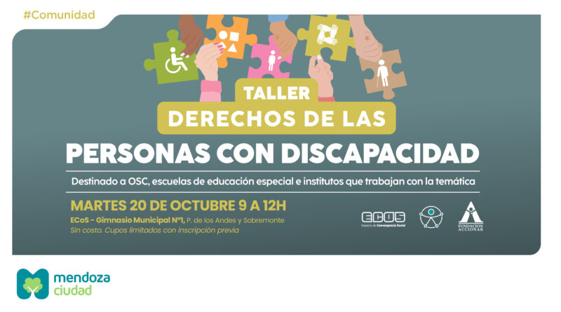 Derechos y discapacidad: abren la inscripción para una capacitación gratuita destinada a instituciones sociales y educativas