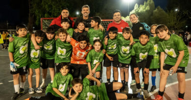 Ulpiano Suarez y Francisco Lo Presti acompañaron un encuentro de fútbol infantil intermunicipal Ulpiano Suarez y Francisco Lo Presti acompañaron un encuentro de fútbol infantil intermunicipal